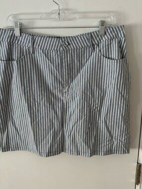 Forever 21 Pinstripe Skirt